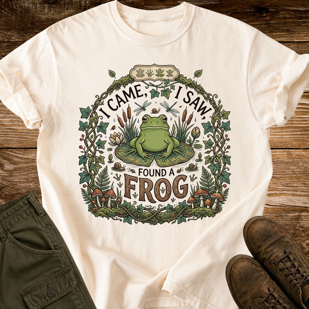 Found a Frog T-Shirt