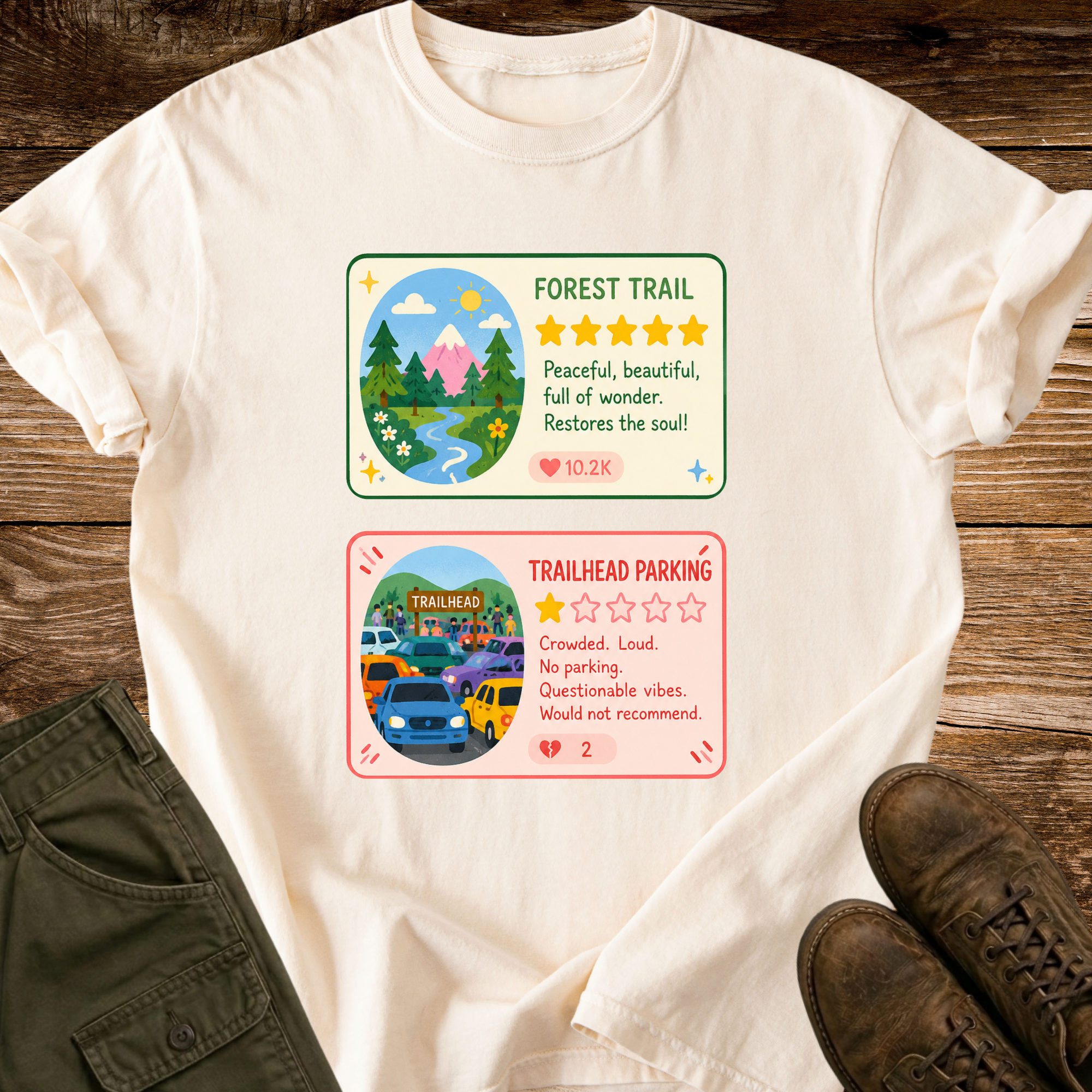 Trail Reviews T-shirt