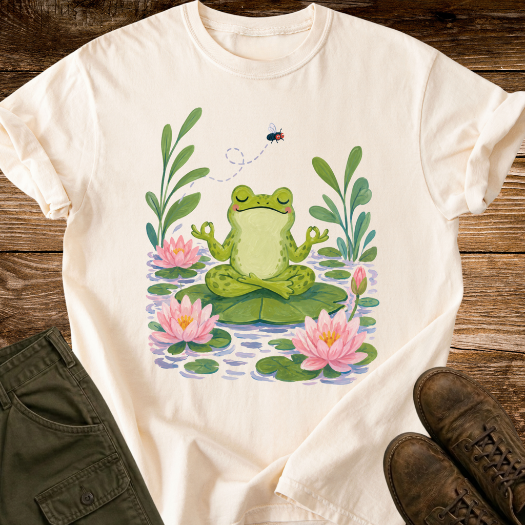 Meditating Frog T-shirt