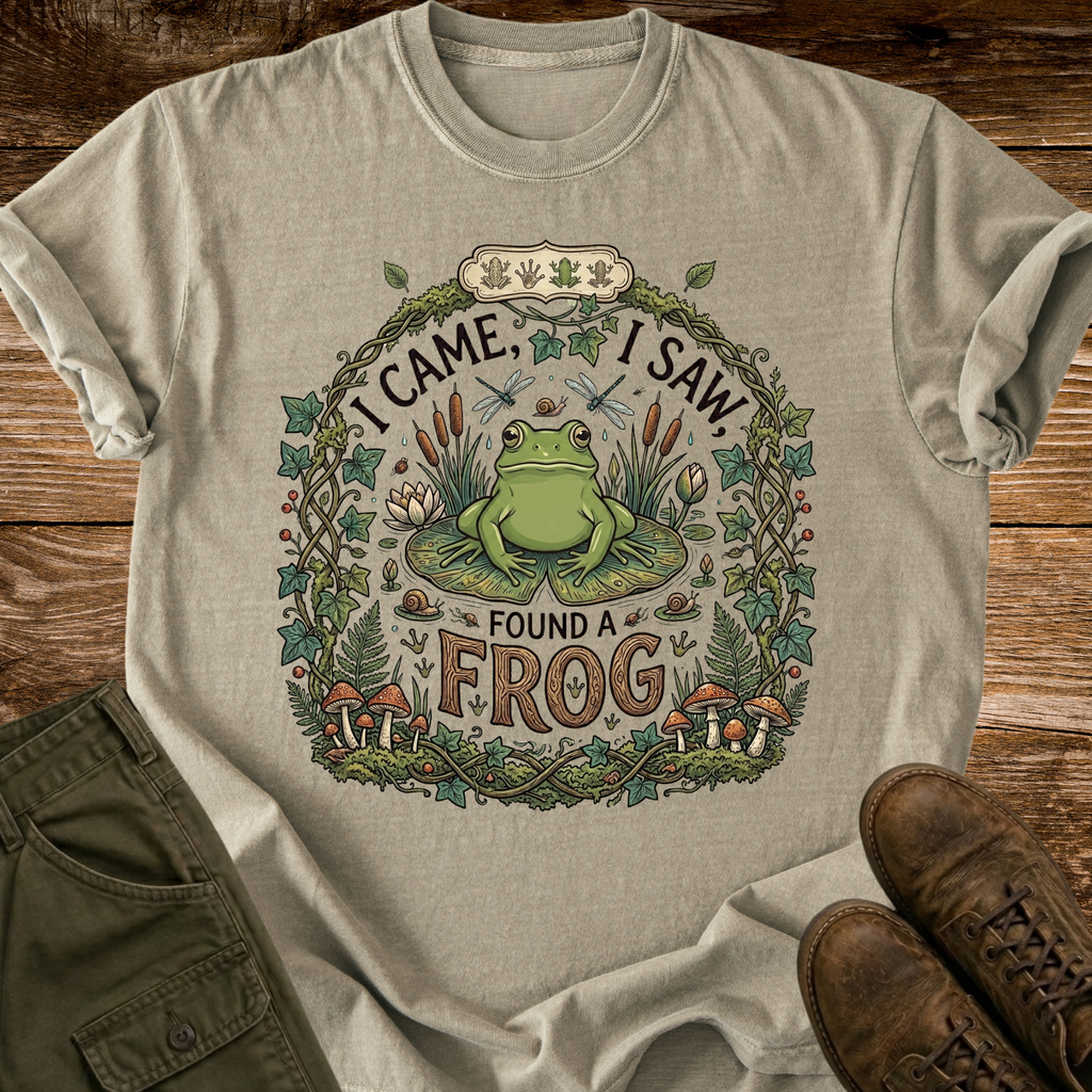 Found a Frog T-Shirt