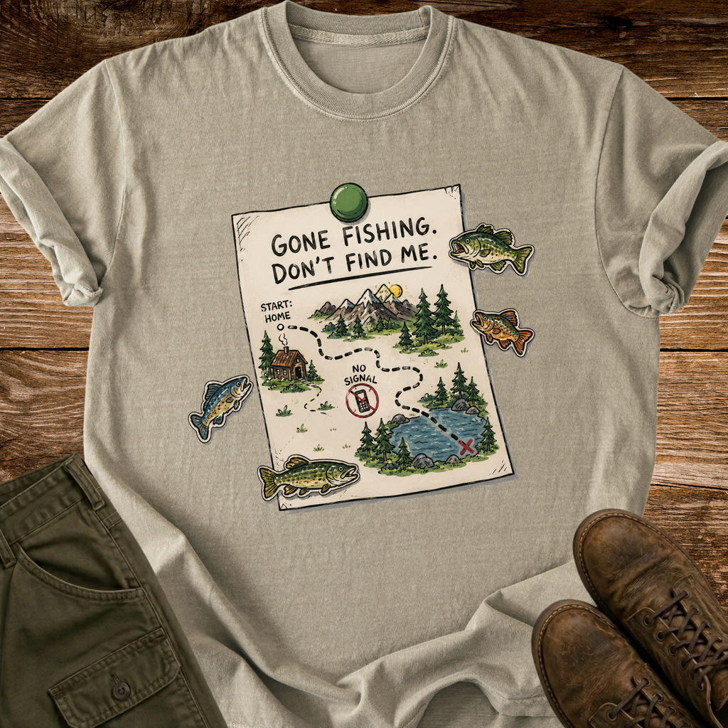 Gone Fishing T-shirt