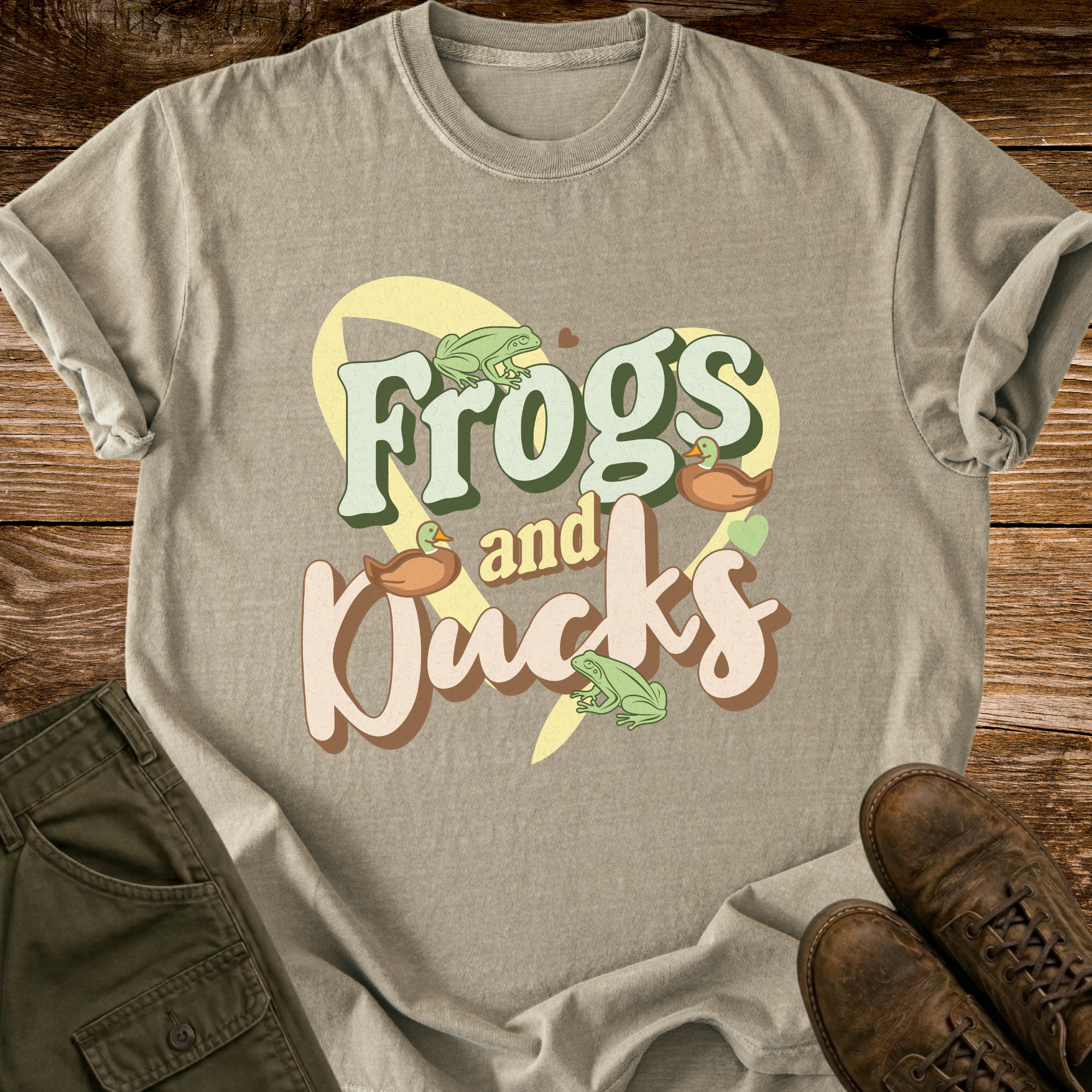 Frogs and Ducks T-shirt