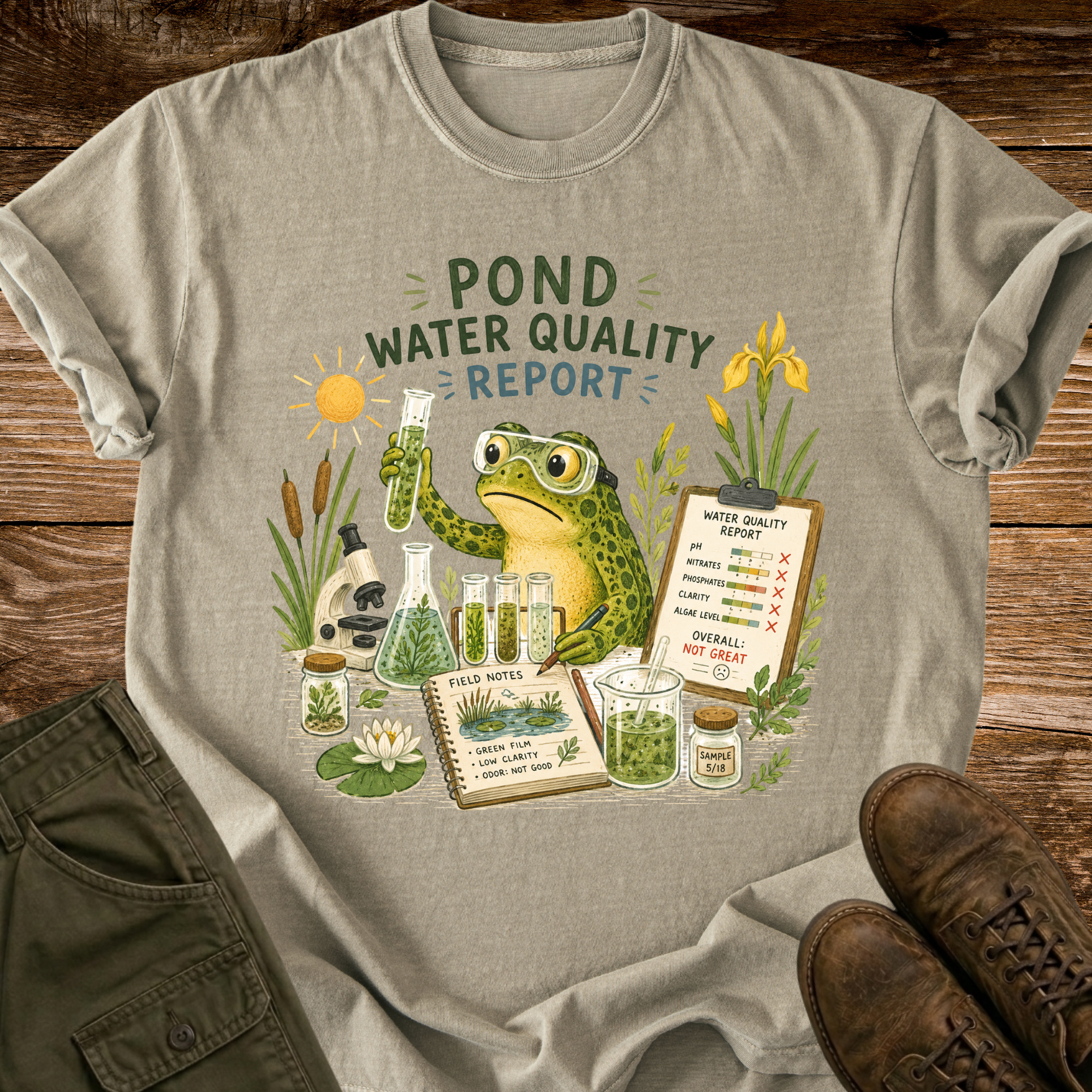 Pond Quality Report T-Shirt
