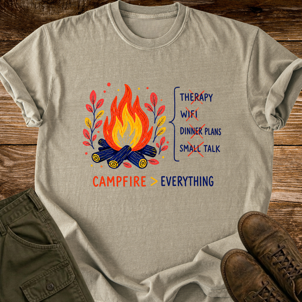 Campfire Over Everything T-shirt
