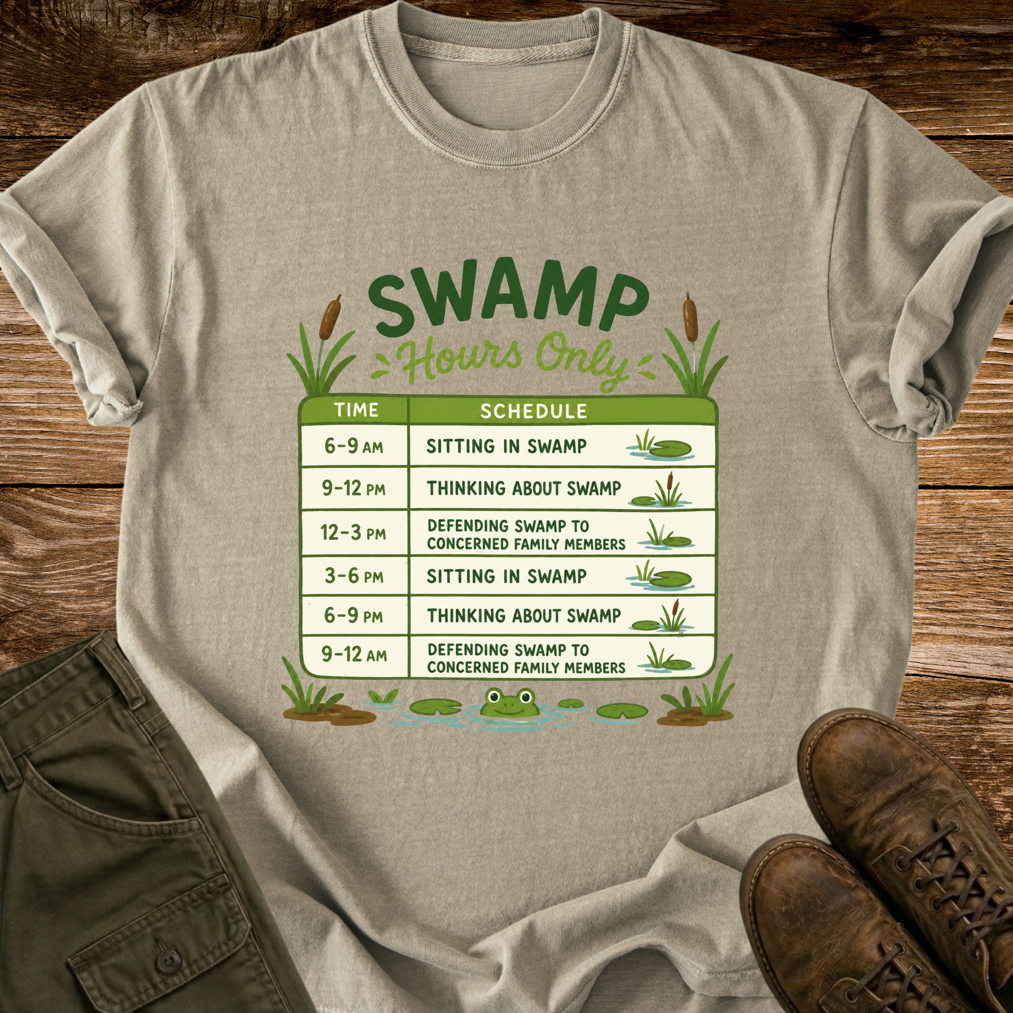 Swamp Hours T-shirt
