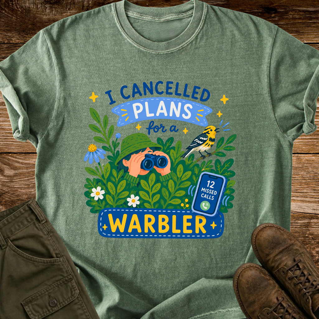 Warbler Plans T-shirt
