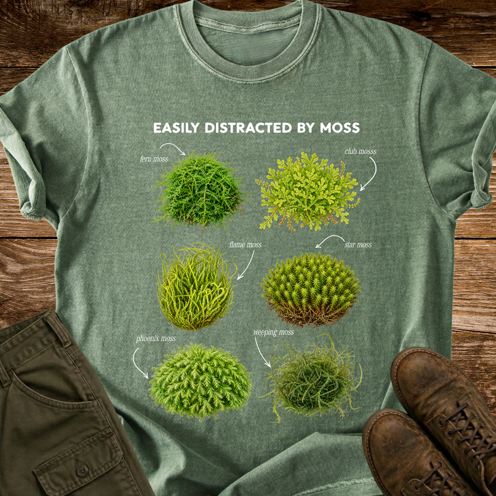 Easily Distracted By Moss T-Shirt