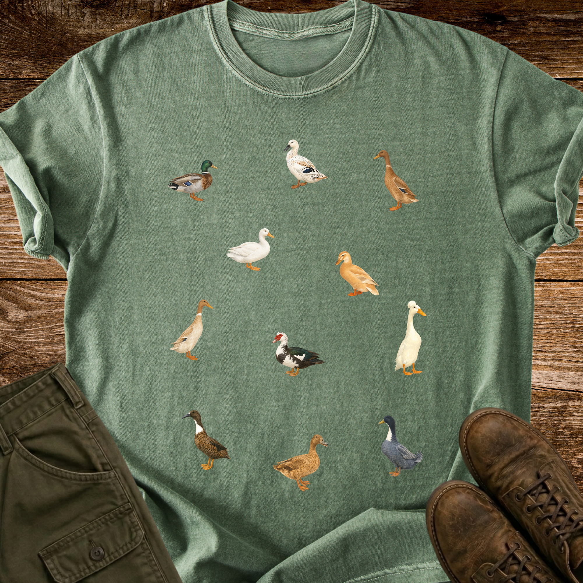 Scattered Ducks T-Shirt