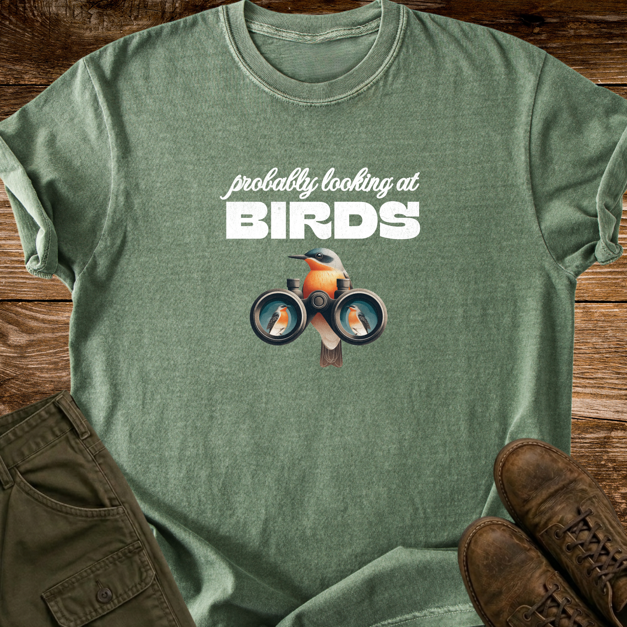 Probably Looking At Birds T-Shirt