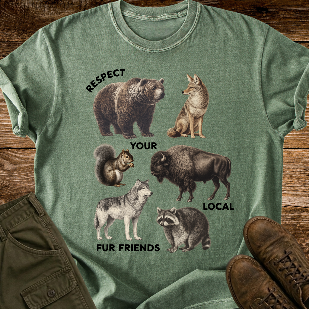 Respect The Fur Friends T-shirt