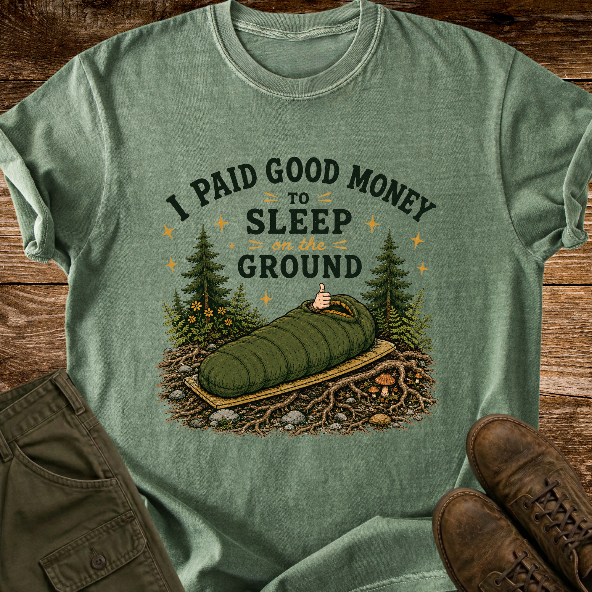 Sleep on the Ground T-shirt