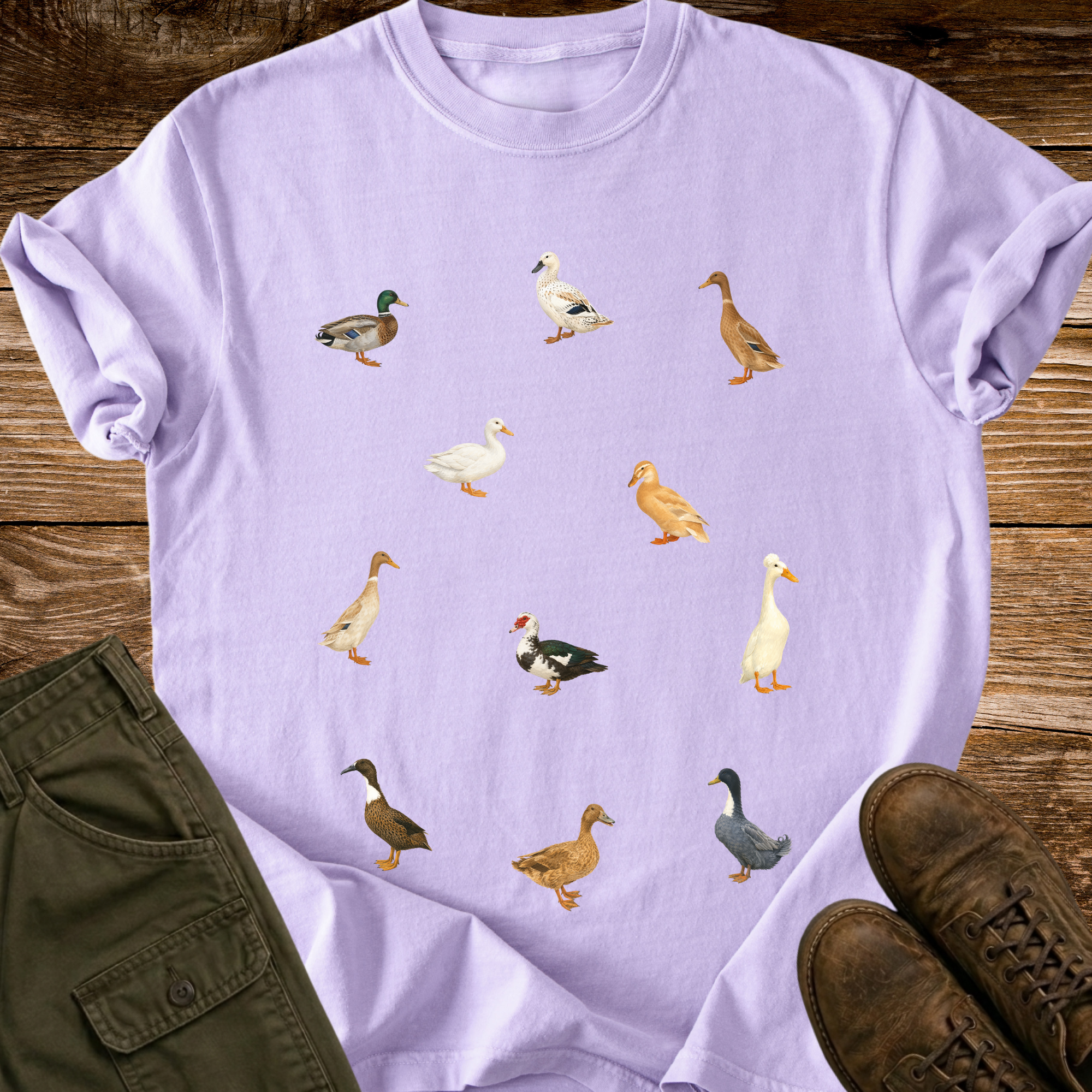 Scattered Ducks T-Shirt