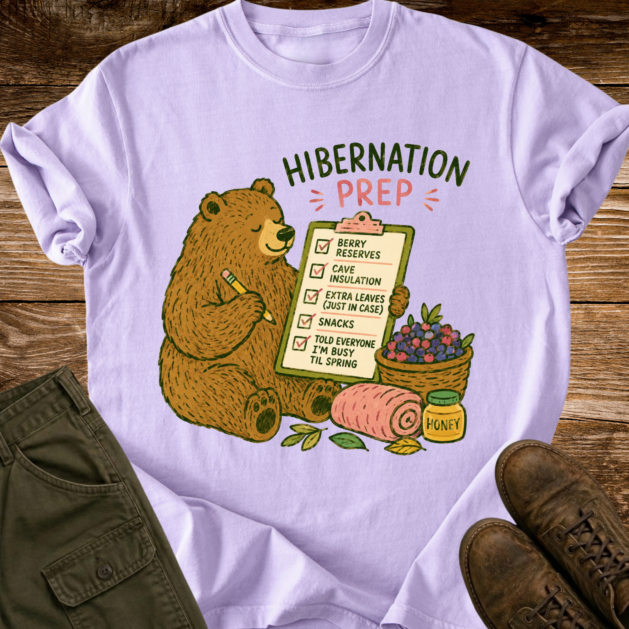 Hibernation Prep T-shirt