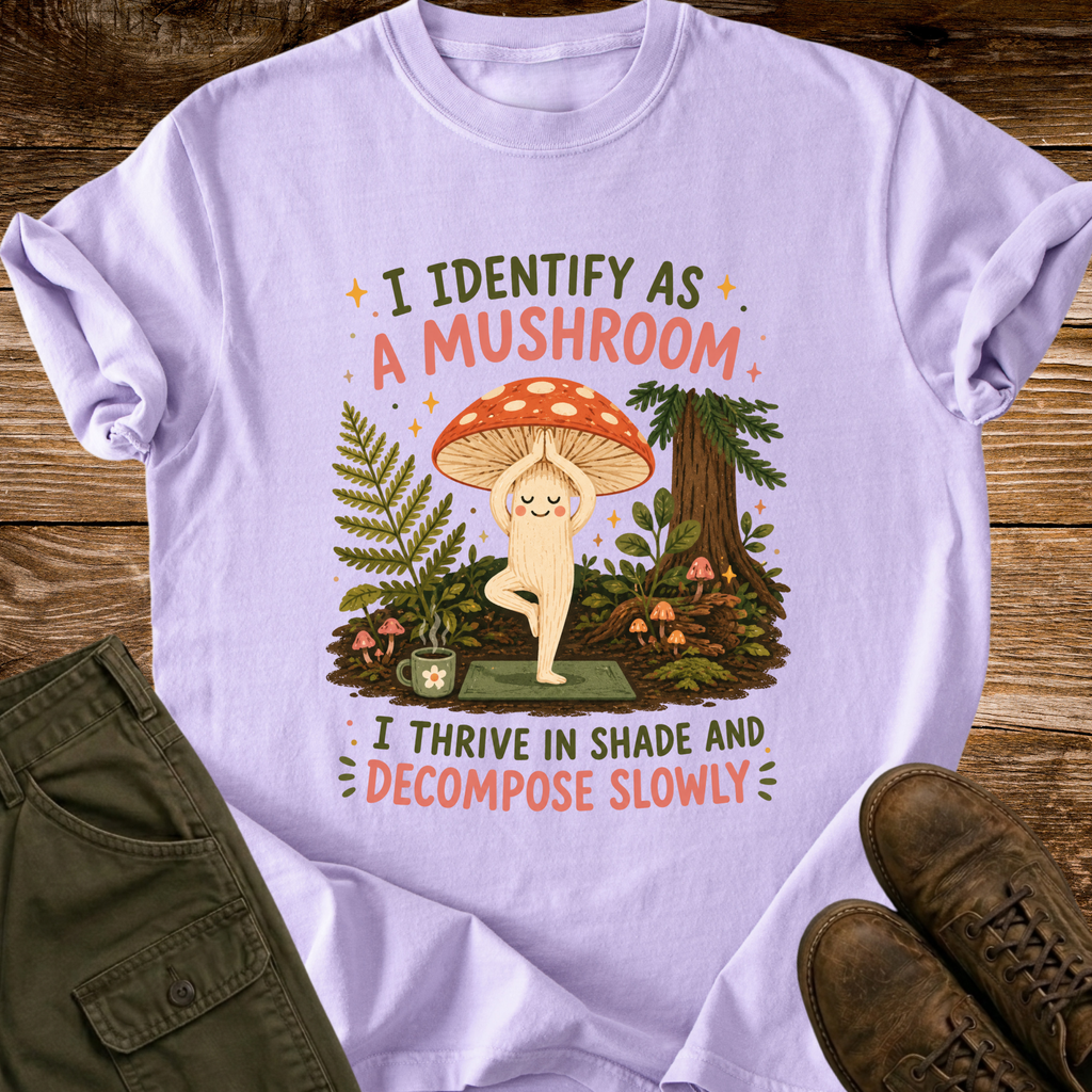 Identify as a Mushroom T-shirt