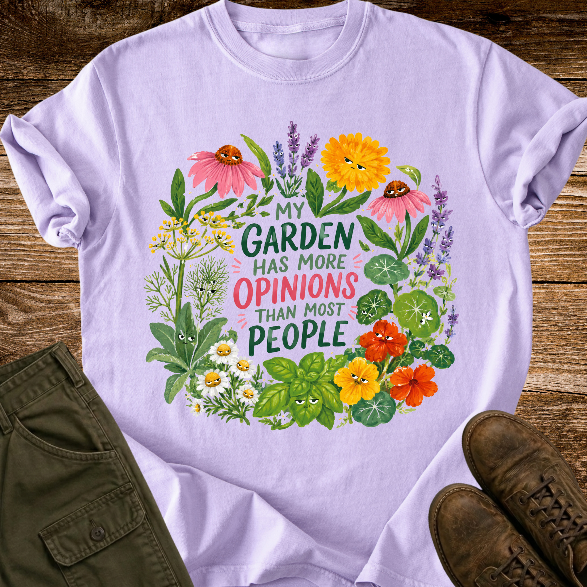 Opinionated Garden T-shirt