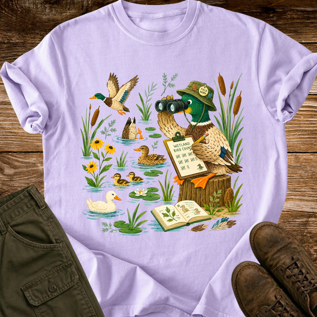 Wetland Bird Count T-shirt