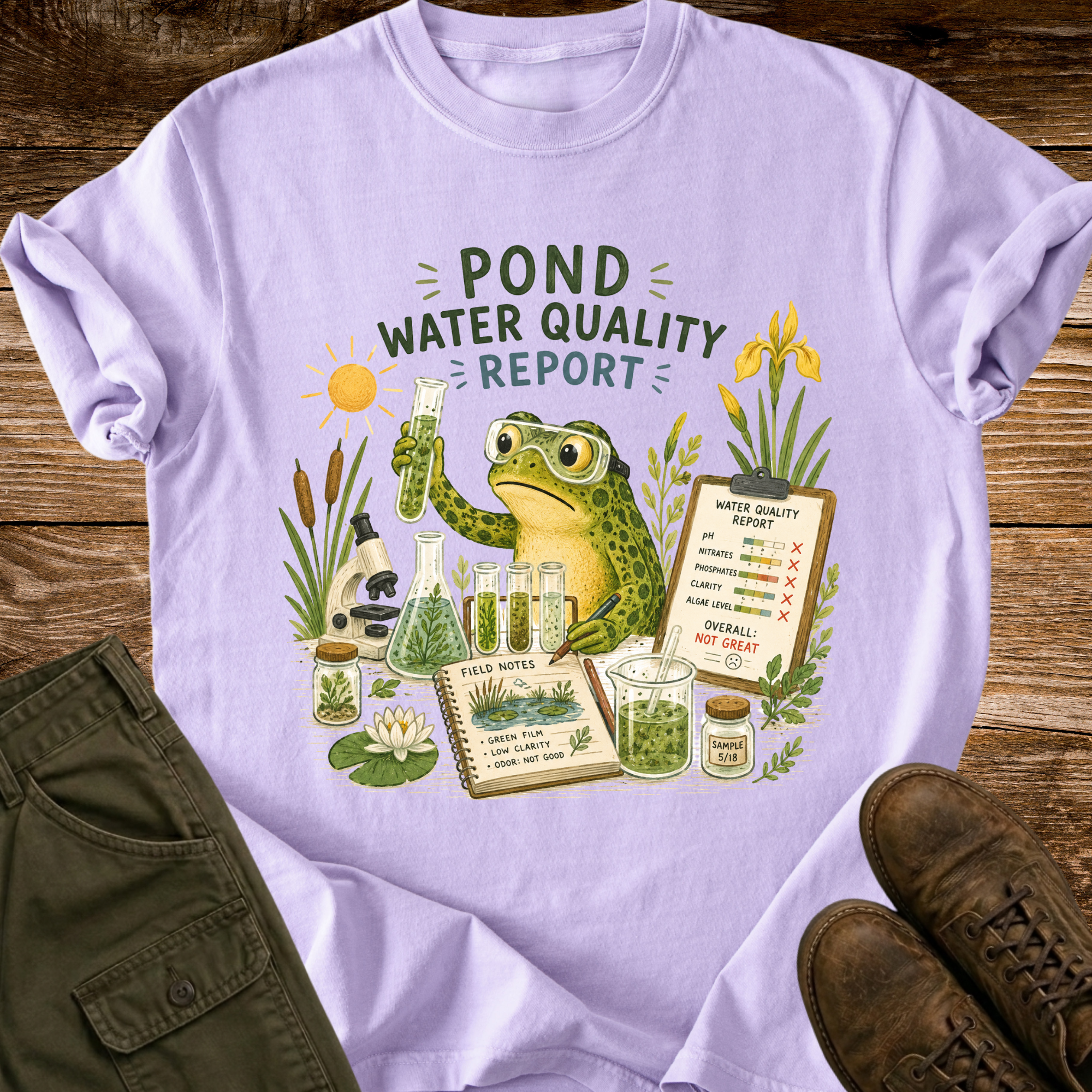 Pond Quality Report T-Shirt
