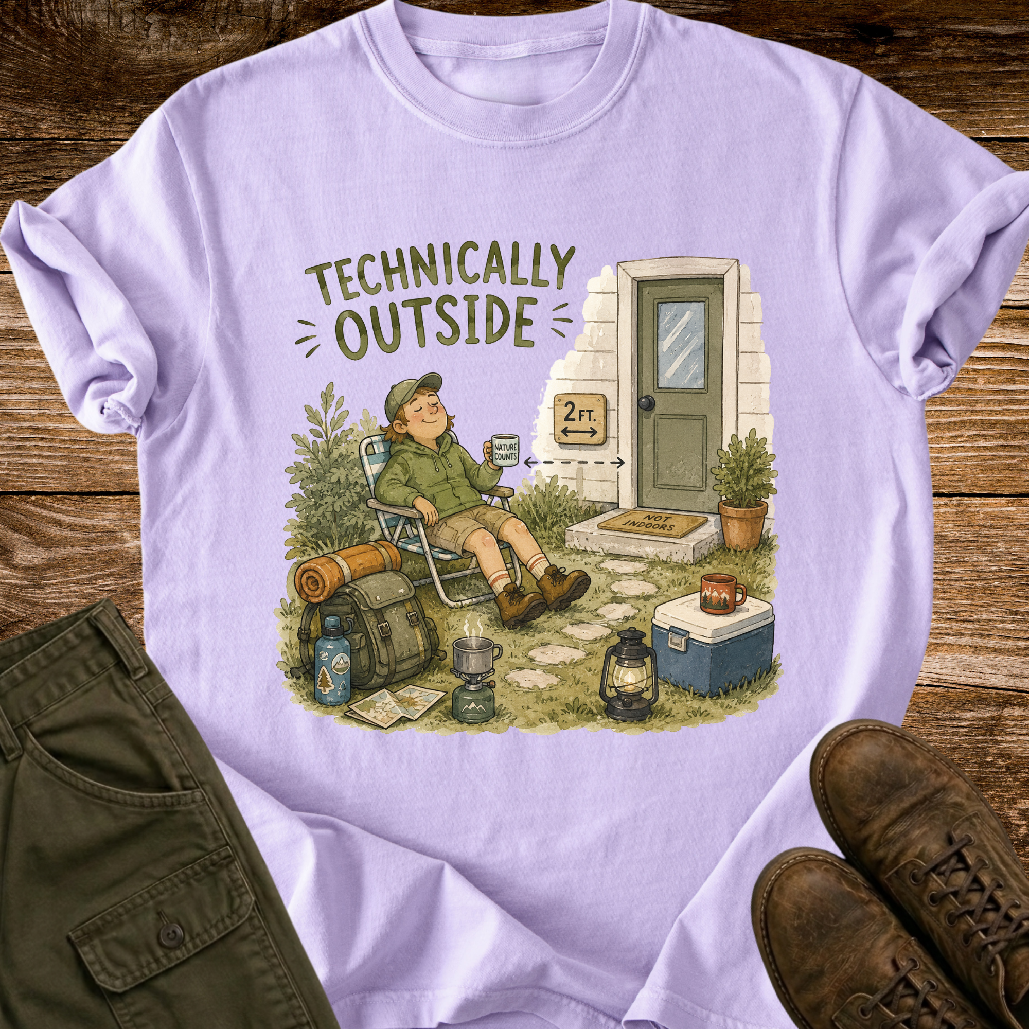 Technically Outside T-shirt