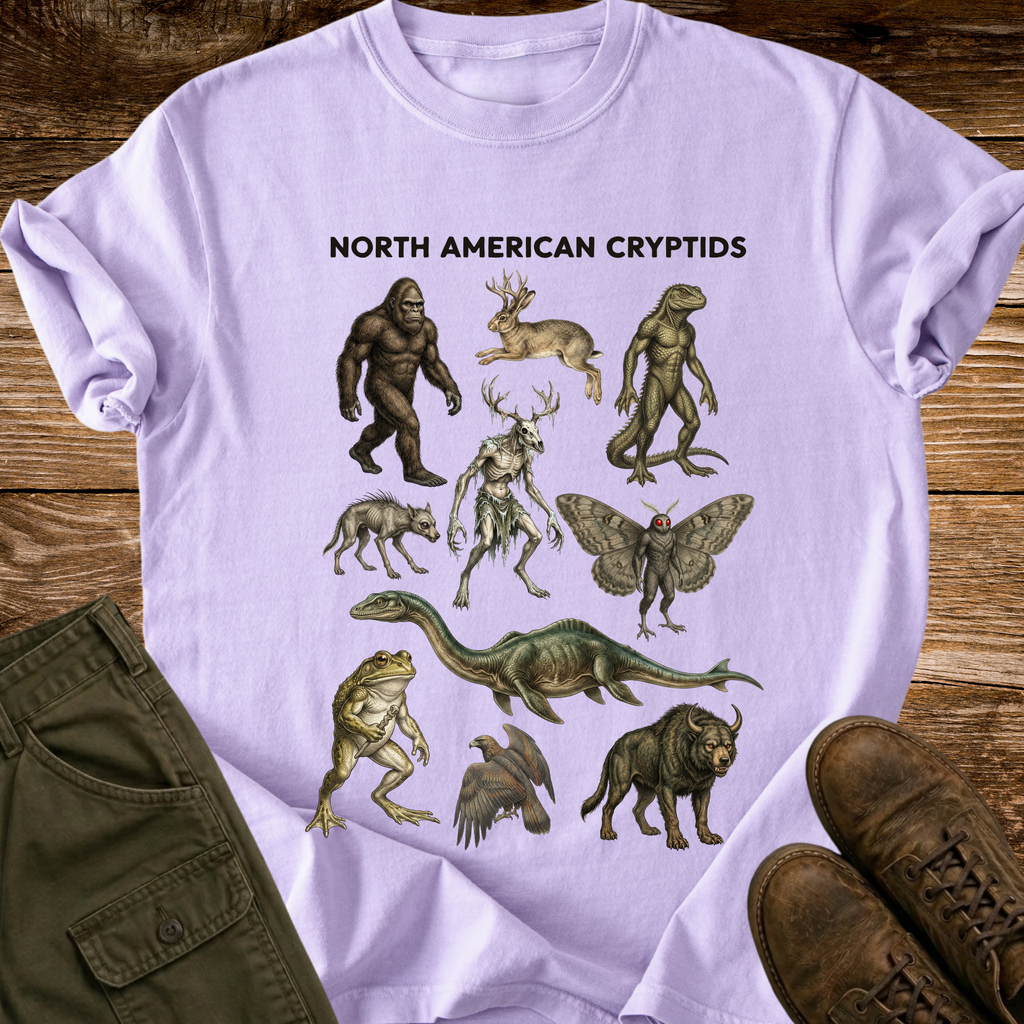 North American Cryptids T-Shirt