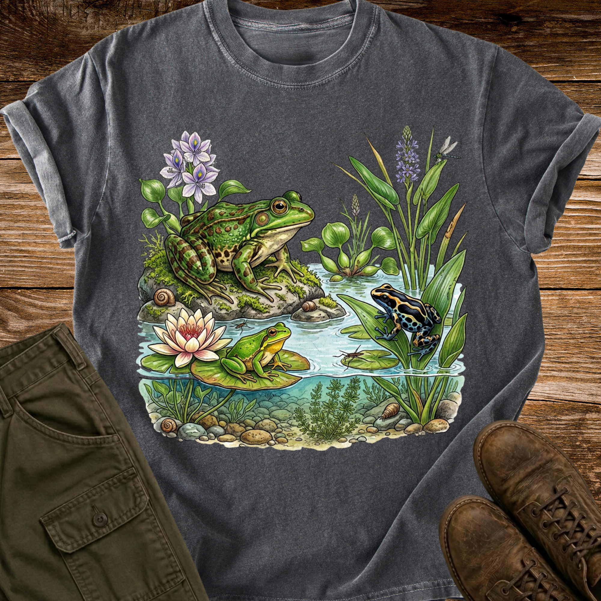 Frog Pond Distressed T-shirt