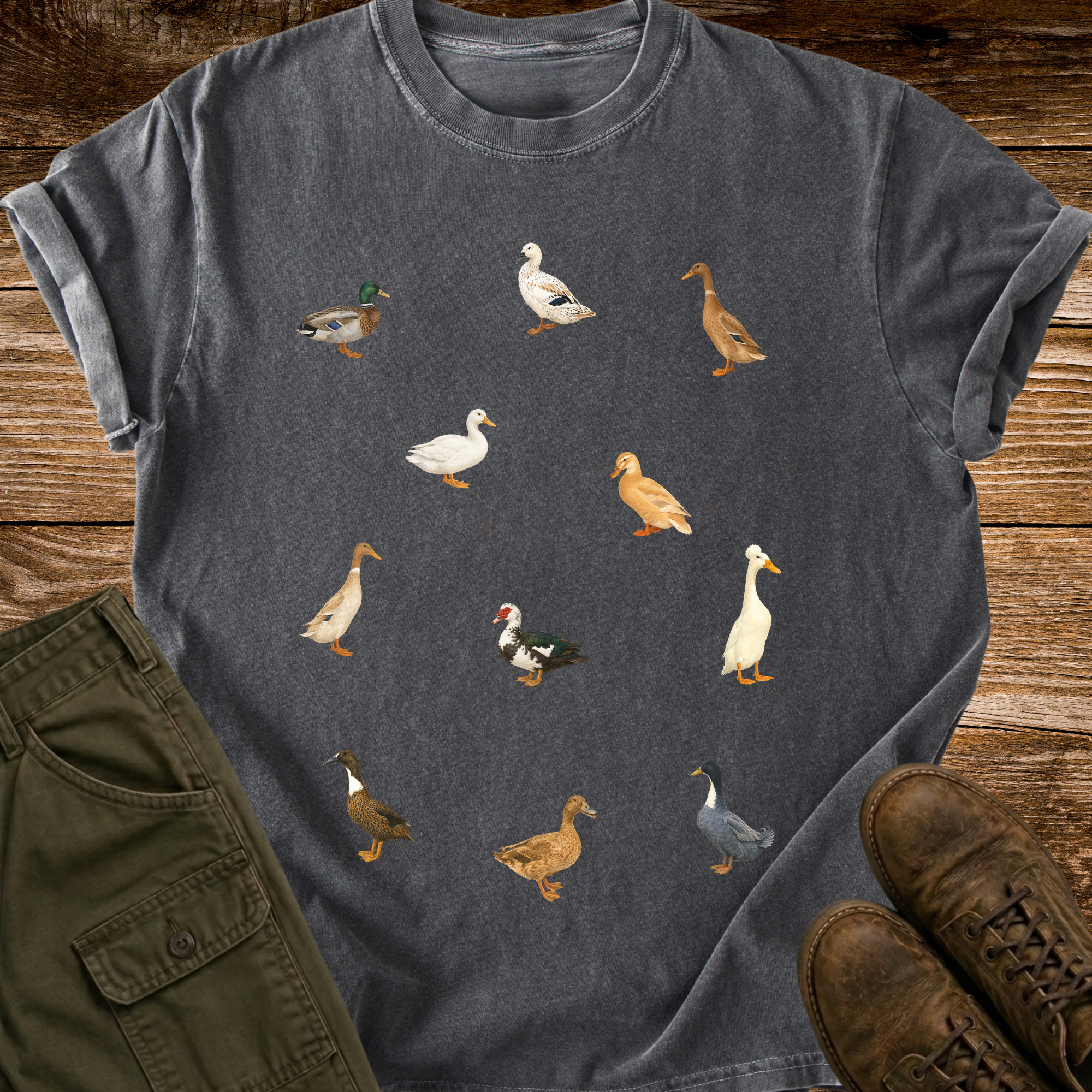 Scattered Ducks T-Shirt