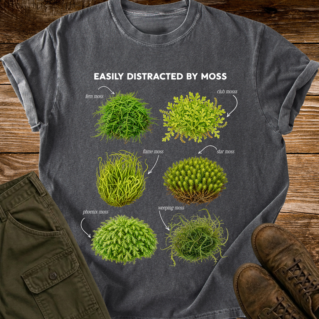 Easily Distracted By Moss T-Shirt