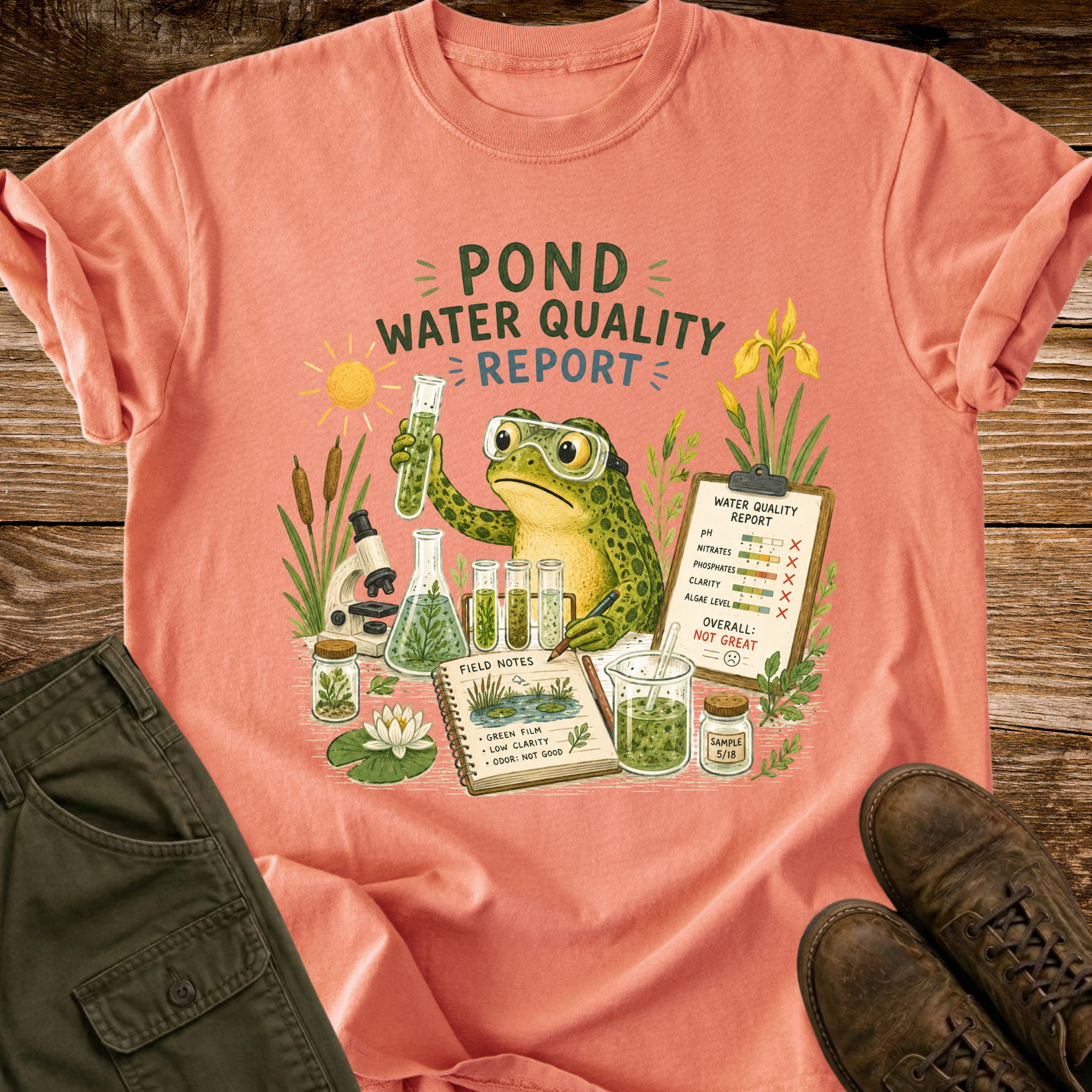 Pond Quality Report T-Shirt