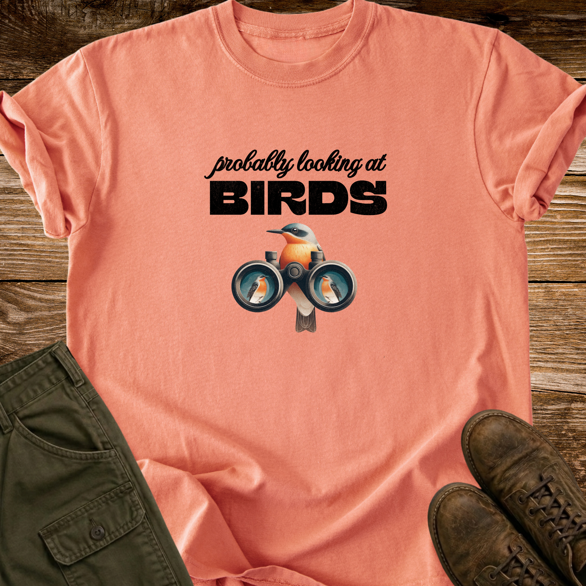 Probably Looking At Birds T-Shirt