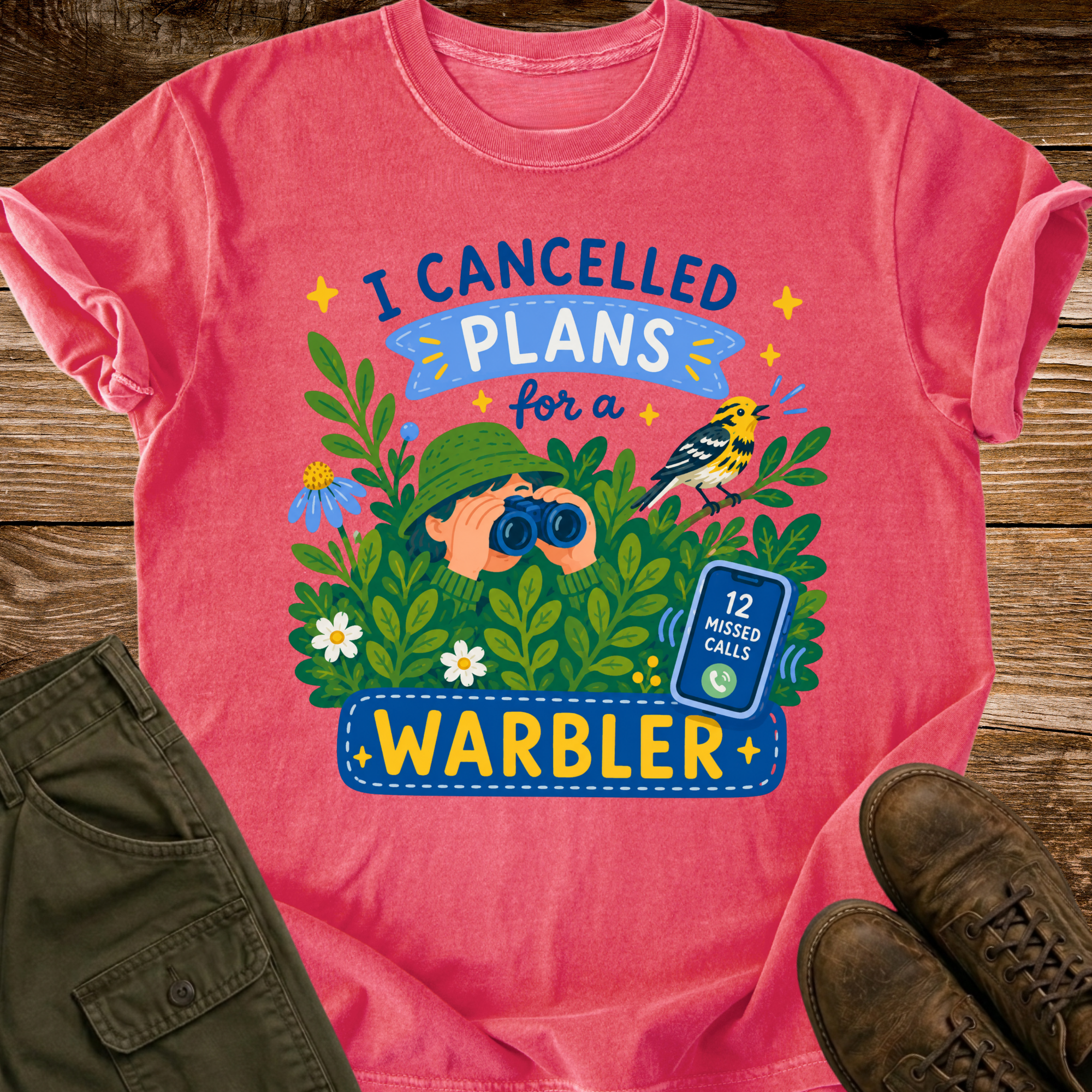Warbler Plans T-shirt