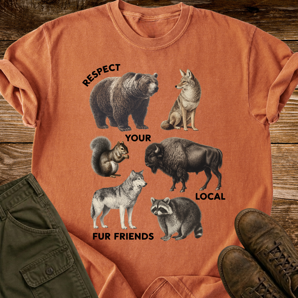 Respect The Fur Friends T-shirt