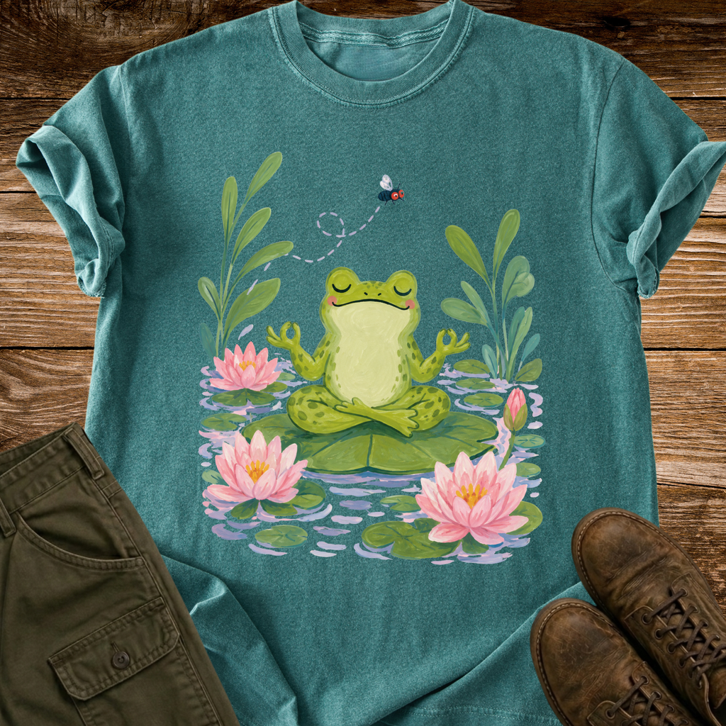 Meditating Frog T-shirt